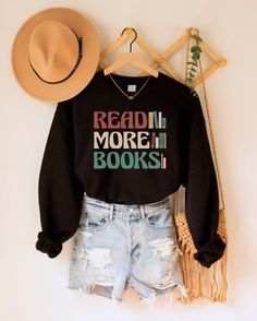 Bookish Sweatshirts, Book Camp, Bookish Crafts, Womens Empowerment, Book Nerd Shirts, Environmental Consciousness, Girl Power Shirt