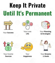 Keep It Private, How To Become Wealthy, Life Choices Quotes, Become Rich, Practicing Self Love, Choices Quotes, Self Care Bullet Journal, Become Wealthy, Positive Quotes For Life Motivation