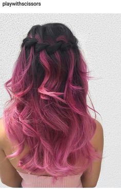 Bold Hairstyles, Waterfall Braids, Half Up Half Down Hairstyles, Prom Hair Down, Pretty Hair Color, Half Up Half Down Hair, Prom Hairstyles, Hairstyles Ideas