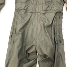 Vintage 1950s-1980s Military Jumpsuit Size: 40R Measurements: armpit to armpit: 22” top to bottom crotch: 36” Fitted Full-length Overalls With Pockets, Fitted Full Length Overalls With Pockets, Fitted Full Length Overalls, Fitted Retro Overalls, Retro Fitted Long Sleeve Overalls, Vintage Fitted Long Sleeve Jumpsuits And Rompers, Vintage Fitted Jumpsuits And Rompers With Pockets, Vintage Fitted Long Sleeve Overalls, Military Jumpsuit