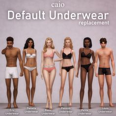 Default Underwear Replacement for my content | Caio Sims 4 Mm Cc, Sims 4 Body Mods, Sims 4 Expansions, The Sims 4 Download, Sims 4 Cc Packs