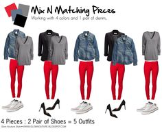 Teacher's Outfits, Outfit Pantalon, 5 Outfits, Mix Match Outfits, Winter Typ, Red Leggings