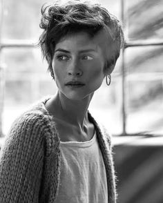 Alba Galocha, Fluffy Hair, Short Haircut, Long Hairstyles, Pixie Hairstyles, Great Hair, Hair Dos, Short Hairstyles