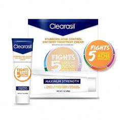 This Clearasil cream provides deep cleansing by tackling pimples above and below the skin surface. Acne Medication, Stubborn Acne, Acne Problem, Acne Control, Acne Cream, Benzoyl Peroxide