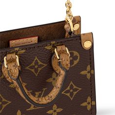 LOUIS VUITTON® - Micro Bag On The Go - Monogram Monogram Canvas Crossbody Bag With Monogram Print, Luxury Monogram Print Shoulder Bag For Daily Use, Luxury Crossbody Bag With Monogram Print, Luxury Monogram Print Shoulder Bag For Shopping, Luxury Monogram Print Bags For Everyday Use, Luxury Monogram Print Crossbody Bag, Luxury Brown Monogram Print Bag, Top Handle Bag With Monogram Print, Rectangular Monogram Print Shoulder Bag