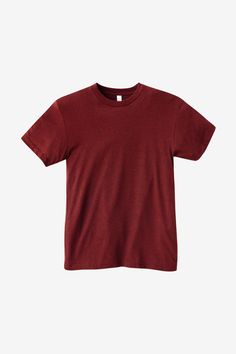 Another workhorse from another era. This poly-cotton blend is a long lasting, super soft, dependable classic that never lets you down. Perfect fit and feel. Let You Down, American Apparel, Combed Cotton, Cool Shirts, Cool T Shirts, Black Shirt, Neck T Shirt, Shirt Style, White And Black