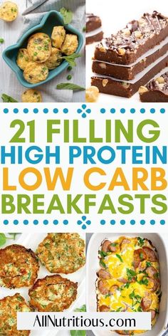 21 filling high protein low carb breakfasts