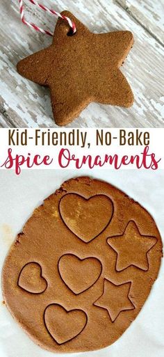 kids - friendly, no - bake spice ornaments for christmas ornament making