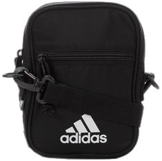 Adidas Functional Rectangular Bag, Adidas Rectangular Functional Bags, Functional Adidas Rectangular Bag, Functional Rectangular Adidas Bags, Adidas Nylon Bags For Outdoor, Adidas Black Travel Shoulder Bag, Black Adidas Bag With Adjustable Strap, Adidas Sporty Shoulder Bag With Adjustable Strap, Adidas Nylon Bag With Adjustable Strap