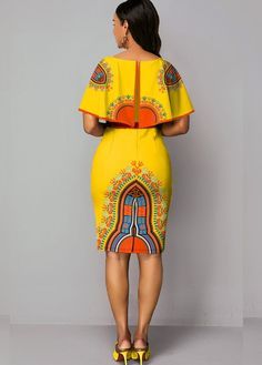 African Dress For Ladies, Bride Groom Dresses, Cape Sleeve Dress, Dress For Ladies, Dress Mother Of The Bride, African Fabric Dress, African Print Dress Ankara, African Dresses For Kids, Short African Dresses