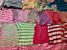 Striped Clothes Aesthetic, Stars And Stripes Outfit, Polka Dot Dress Aesthetic, Polka Dot Aesthetic, Y2k Striped Cotton Tops, Brandy Melville Polka Dot Top, Cutecore Polka Dots, Stripes Outfit, My True Love