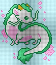 a cross stitch pattern with an image of a princess and frog on the same background