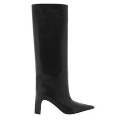 Black Balenciaga, Ladies Boots, Brand Website, Knee High Leather Boots, Leather Boots, Knee High, Balenciaga, Womens Boots, In Italy