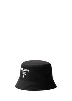 Find PRADA Embroidered Logo Bucket Hat on Editorialist. Prada bucket hat features a contrast embroidered logo Flat crown Downturn stitched brim Nylon/polyamide/cotton Made in Italy Prada Bucket Hat, Prada Men, Bucket Hat, Prada, In Italy, Crown, Italy, Luxury Fashion, ? Logo