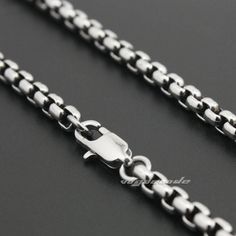 Pendant is made of 925,Sterling SILVER and chain is made of steel. Delivers in 14-30 days approx Made by LINSION Mens Biker Style, Fish Hook Necklace, Hook Necklace, Stainless Steel Chain Necklace, Sterling Silver Cross Pendant, Beautiful Cross, Rock Punk, Chains Necklaces, Metal Chain Link