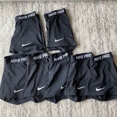 Black Nike Pro Shorts Nike Spandex Shorts, Shorts Nike Pro, Black Nike Pros, Nike Spandex, Nike Pro Shorts, Streetwear Men, Shorts Nike, Spandex Shorts, 13th Birthday