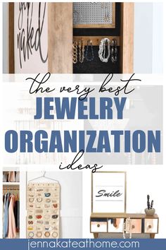 the very best jewelry organization ideas