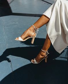 Coclico Gilda Heel, Greige | Coclico Foot Stretches, Skirt Draping, Wood Heel, Gray Skirt, Ash Wood, South Of France, White Skirts, Winter Sale, Stiletto Heel