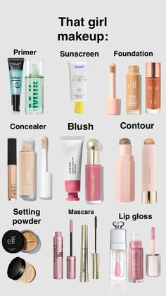 #beauty #makeup #elf #rarebeauty #thatgirl #routine Membentuk Alis, Makeup Bag Essentials, Makeup Needs, Makeup Looks Tutorial