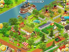 the farm town is shown in this screenshot