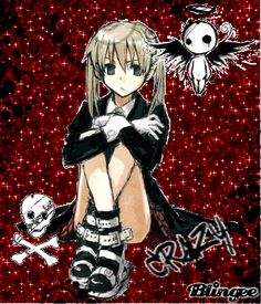 Soul Eater Maka Soul Eater Maka, Soul Eater Crona, Soul And Maka, Goth Tattoo, Royal Blood, Wallpaper Iphone Neon, Jojo Anime, Living Dead