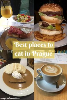 the best places to eat in prague for breakfast and brunch, lunch or dinner