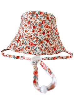 Adjustable Bucket Style Hat 100% Cotton Imported CARE INSTRUCTIONS Washing: hand wash recommended Dry cleaning: do not dry clean Bleaching: do not bleach Drying: hang dry XS - 43 CM (recommended for Age 0-12 mo.) S - 48 CM (recommended for Age 1-3 yr.) M - 54 CM (recommended for Age 3-6 yr.) Adjustable White Sun Hat For Playtime, White Cotton Sun Hat For Playtime, Playful White Cotton Sun Hat, White Summer Sun Hat For Playtime, Casual White Sun Hat For Playtime, Adjustable Red Hats For Playtime, Adjustable Red Hat For Playtime, Playful White Adjustable Sun Hat, White Sun Hat For Spring Play