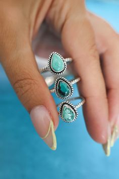 Mia Core, Western Fashion Jewelry, Cowgirl Accessories, Silversmith Jewellery, Turquoise Gold Ring, Country Jewelry, Western Accessories, Ring Turquoise, Silver Jewelry Design