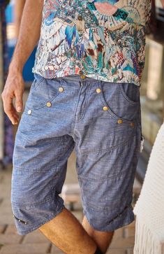 Cyberpunk Shorts, Denim Shorts Festival, Burning Man Clothing, Psy Trance, Mens Jean Shorts, Burning Man Outfits, Man Clothing, Festival Shorts, Festival Clothing