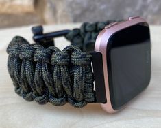 "FREE USPS PRIORITY MAIL SHIPPING FOR DOMESTIC US ORDERS (Includes U.S. Military APO/FPO Address Overseas) Thank you for visiting our shop \"Cording 2U\". A veteran owned business. Handcrafted Paracord wearables customized \"According To You\". Handcrafted with 100% Nylon Paracord \"MADE IN USA\" Our Products include: 🔹Custom handcrafted watch bands according to your wrist size, style, and color of choice. If you don't see it in our page yet, please contact us and we can discuss your options. ? Adjustable Customizable Green Watch Bands, Green Adjustable Customizable Watch Bands, Adjustable Durable Green Watch Bands, Paracord Watch, Handmade Watch Bands, Fitbit Watch, Veteran Owned Business, Business Thank You, Kids Watches