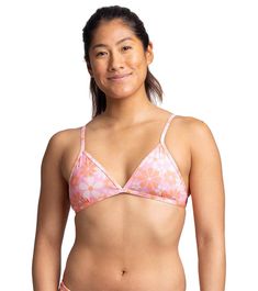 Inspired by the classic beach bikini, the JOLYN Women's Triangle Nectar Bikini Top swim top features tie straps to give you a perfect (and adjustable) fit and allows for top athletic performance. With this triangle bikini top, you’ll have a ton of options when it comes to mixing and matching with our bikini bottoms. They go great with full-coverage bikini bottoms, as well as slim and cheeky styles.Features Classic triangle design Adjustable for performance Sporty simplicity Details Fabric: 100% Polyester Care: Hand wash cold, hang dry. Do not iron, dry clean or bleach. Chlorine Resistant: Yes Back Style: Tie back Bottom Coverage: Moderate Country of Origin: Imported Triangle Design, Athletic Performance, Swim Top, Tie Back, Dry Clean, Hand Wash, Things To Come, The Originals, Clothes