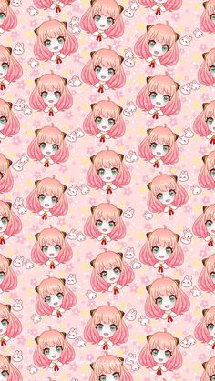 Anime Spy Family, Dibujos Anime Chibi, Super Video, Pink Wallpaper Hello Kitty, Notebook Cover Design