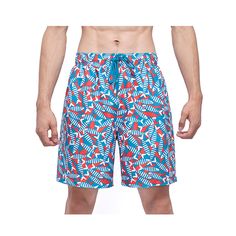 About This Rokka&Rolla - Men's Quick Dry Swim Trunks with Mesh Lining is a must-have beachwear essential. These men's board shorts are equipped with UPF 50+ for enhanced UV sun protection. With breathable, mesh fabric to allow you to remain lightweight when swimming. The swim trunks have an elastic-drawstring waistband to help secure tightly when performing rigorous activities. With quick-dry microfibers to help improve the water-resistance in your swimsuit. Details • 100% Polyester• Importe Hobo Chic, Mens Bathing Suits, Red Boho, Mens Boardshorts, Mens Swim Trunks, Type Of Pants, Beach Shorts, Man Swimming, Hippie Chic