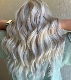 50 Different Blonde Hair Color Ideas for the Current Season White Blonde Hair Color, Cool Blonde Hair Colour, Blonde Balayage Highlights, White Blonde Hair, Ash Blonde Highlights, Creamy Blonde