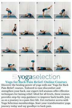 Yoga For Back Pain Relief: Online Courses Stretches For Swimmers, Shoulder Bursitis, Yoga For Sciatica, Yoga For Runners, Rotator Cuff