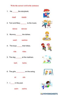 the worksheet for reading and writing words with pictures on it, including an image of