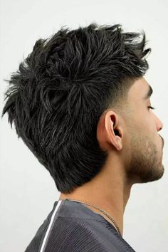 Searching for modern mullet fade haircut ideas? You’ll find them here. We have collected mens hairstyles for every taste and hair texture, from a short straight burst fade mullet to a curly taper mohawk. So, men should only pick the look that appeals to them. #menshaircuts #menshairstyles #haircutsformen #hairstylesformen #mullet #mulletfade #fadedmullet #mensmullet #mulletmen Mens Straight Hair, Modern Mullet Haircut, Gentleman Haircut, Mullet Fade, Character Tattoos, Modern Mullet, Modern Men