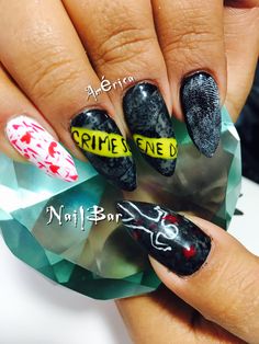 Fake Nails Designs, Goth Nails, Beauty Hair Makeup, Acrylic Nails Coffin Short, Halloween Nail Designs, Halloween Nail, Acrylic Nails Coffin, Nail Bar, Nail Inspiration