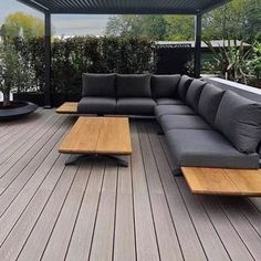 a couch sitting on top of a wooden floor