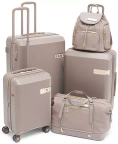 DKNY - Luggage Sets Cute, Cute Suitcases, Luxury Luggage, Cute Luggage, Travel Bag Set, Stylish Luggage, Luggage Bags Travel, Girly Bags, Fancy Bags