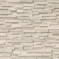 White Oak 3d Honed 6x24 Panel - heytiles Ledger Stone, Stacked Stone Panels, Marble Wall Tiles, Best Floor Tiles, Honed Marble, Stone Panels, Stone Siding, Stacked Stone, Marble Wall