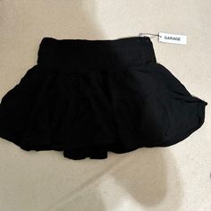 Garage Black Mini Skirt With Built In Short Super Cute Perfect For Summer Never Used Still Has The Tag Size:Small Brown Mini Skirt, Floral Skater Skirt, Stretchy Skirt, Womens Khakis, Distressed Denim Skirt, Printed Midi Skirt, Cargo Skirt, Black Mini Skirt, Skirts With Pockets