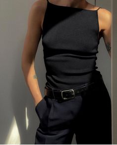 Svarta Outfits, Mode Chic, Looks Street Style, Looks Black, Ținută Casual, Modieuze Outfits, All Black Outfit, Mode Inspo, 가을 패션