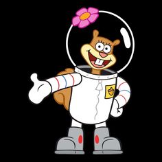 an image of a cartoon character in space suit