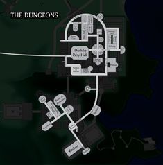 a map showing the location of the dunoons's day club and its surroundings