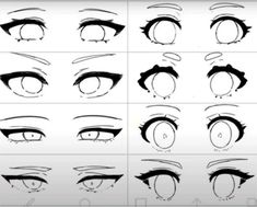 the step by step guide to draw anime eyes