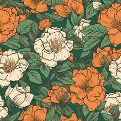 Flowers Colors White and Orange Blooming Orange Flower Wallpaper, Orange Flowers Aesthetic Wallpaper, Flower Background Orange, White And Orange Flowers, Summer Orange Flower-shaped Jewelry, Brown Checkered, Fleur Orange, Flowers Blooming, Botanical Illustration Vintage