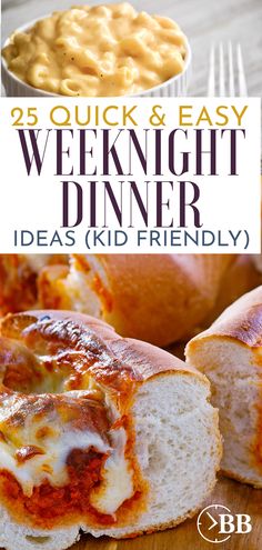 two quick and easy weeknight dinner ideas kid friendly