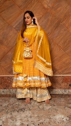 yellow-leaf-cotton-anarkali-palazzo-set-11403081YL, Women Indian Ethnic Clothing, Cotton Kurta Set Dupatta Anarkali Georgette Sharara For Navratri, Fitted Anarkali Sharara For Navratri, Bollywood Style Sharara With Cutdana For Navratri, Bollywood Style Dabka Anarkali Set For Festivals, Bollywood Style Cutdana Sharara For Navratri, Bollywood Palazzo Set With Dabka For Festivals, Bollywood Style Floor-length Sharara For Navratri, Bollywood Style Sharara With Straight Kurta For Navratri, Bollywood Anarkali Set With Dabka For Diwali