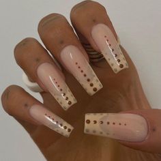 Aesthetic Square, Retro Nails, Hippie Nails, Aesthetic Luxury, Drip Nails, Long Square Acrylic Nails, Brown Nails, Square Acrylic Nails